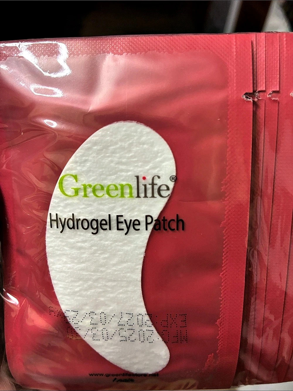 Greenlife Hydrogel Eye Patch for Eyelash Extensions NWT